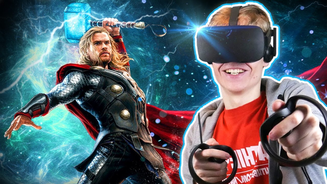 THOR VR ROLLER COASTER! Roller Coaster Legends II Thor's Hammer