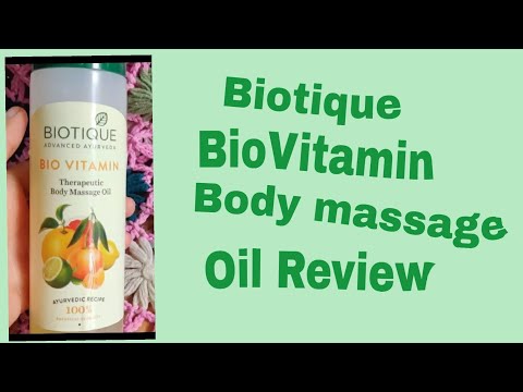 Video: Biotique Avocado Body Massage Dầu Biocado-Đánh giá