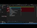 How we wright in Visual Studio
