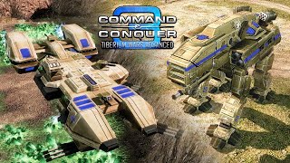 Command & Conquer 3 Tiberium Wars Advanced 2023 | Full Armored Titan War Machines.