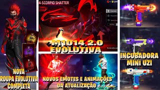 NOVA ATUALIZAÇÃO OB39! ROUPA EVOLUTIVA E M1014 2.0 EVO COMPLETA, NOVOS EMOTES, INCUBADORA UZI E MAIS