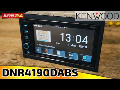 Kenwood DNR 4190 DABS | DAB+ Car-Radio with Navigation for 2-DIN | ARS24