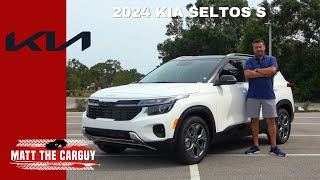 Is the new 2024 Kia Seltos S FWD a good trim to chose? Full review and drive.
