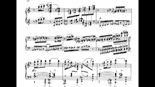 Florent Schmitt - Scènes de la vie Moyenne for Piano, Op.124 (1950-52) [Score-Video]