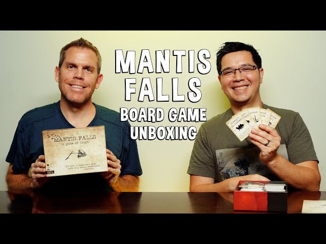 Mantis Falls DE – Juego De Mesa De Schwerkraft Nuevo Y Precintado