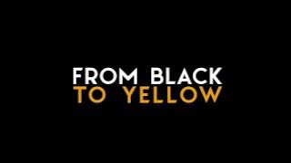 From Black To Yellow | Artistic Performance | PARIS