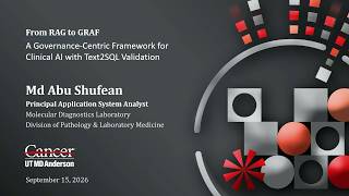 Md Abu Shufean - From RAG to GRAF: A Governance-Centric Framework for Clinical AI with Text2SQL ...