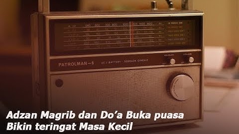Adzan Magrib Saat Buka Puasa Radio Gema Surya Ponorogo Bikin Terharu