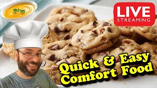 The Best Chocolate Chip Cookies Ever! | Cream of Carrot Soup | Grilled Cheese Sandwich