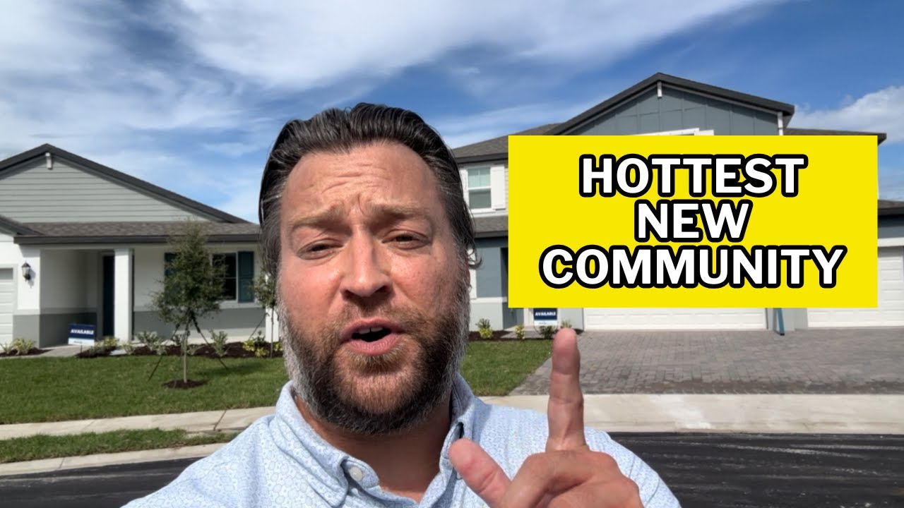 Inside 3 New Construction Homes For Sale in Parrish Florida | Meritage Homes in Oakfield Trails