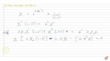 If `y=e^(asin^(-1)x)` then show that `(1-x^2)y_(n+2)-(2n+1)xy_(n+1)-(n^2+a^2)y_n=0`