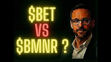 SBET vs BMNR - Which ETH Stock Wins? BitMine vs SharpLink Explained