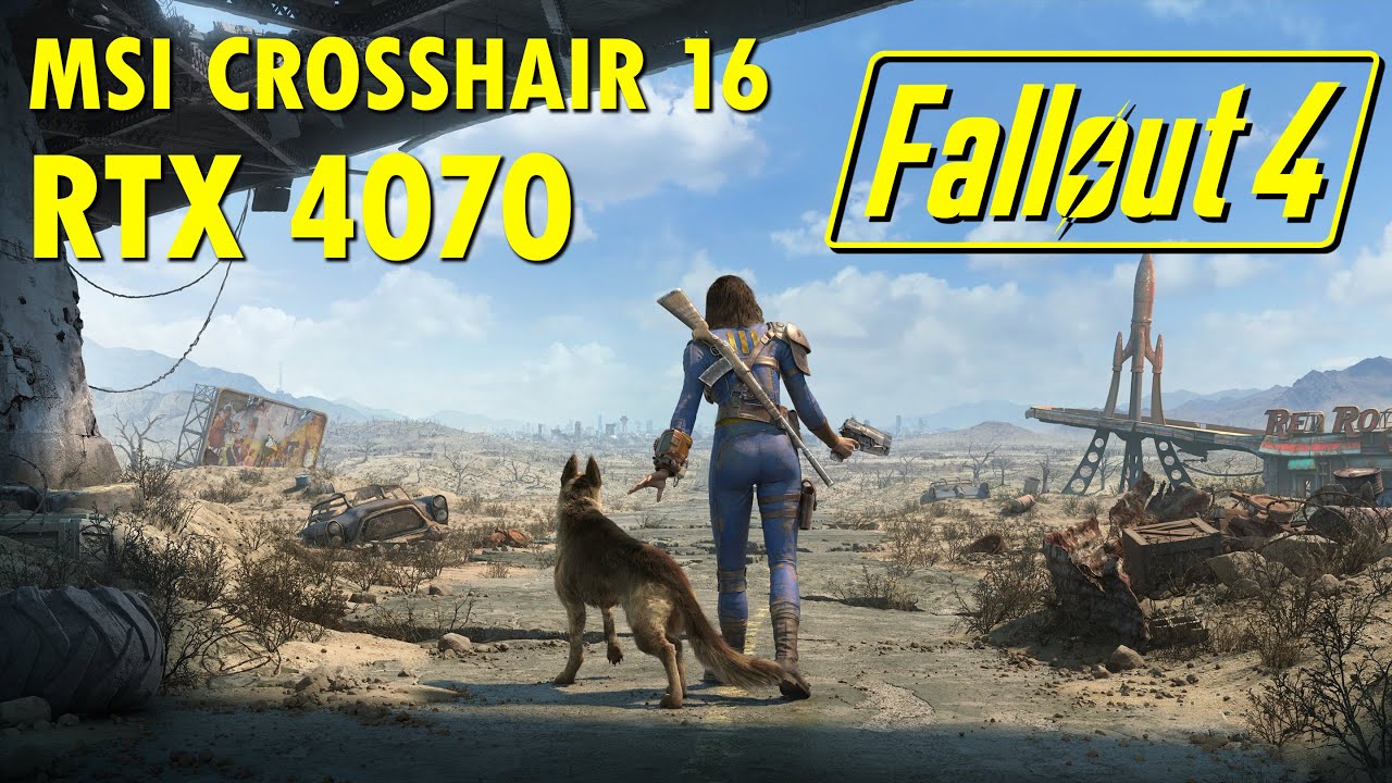 Fallout 4 | RTX 4070 + i7 14700HX | Ultra Settings | MSI Crosshair 16 HX)