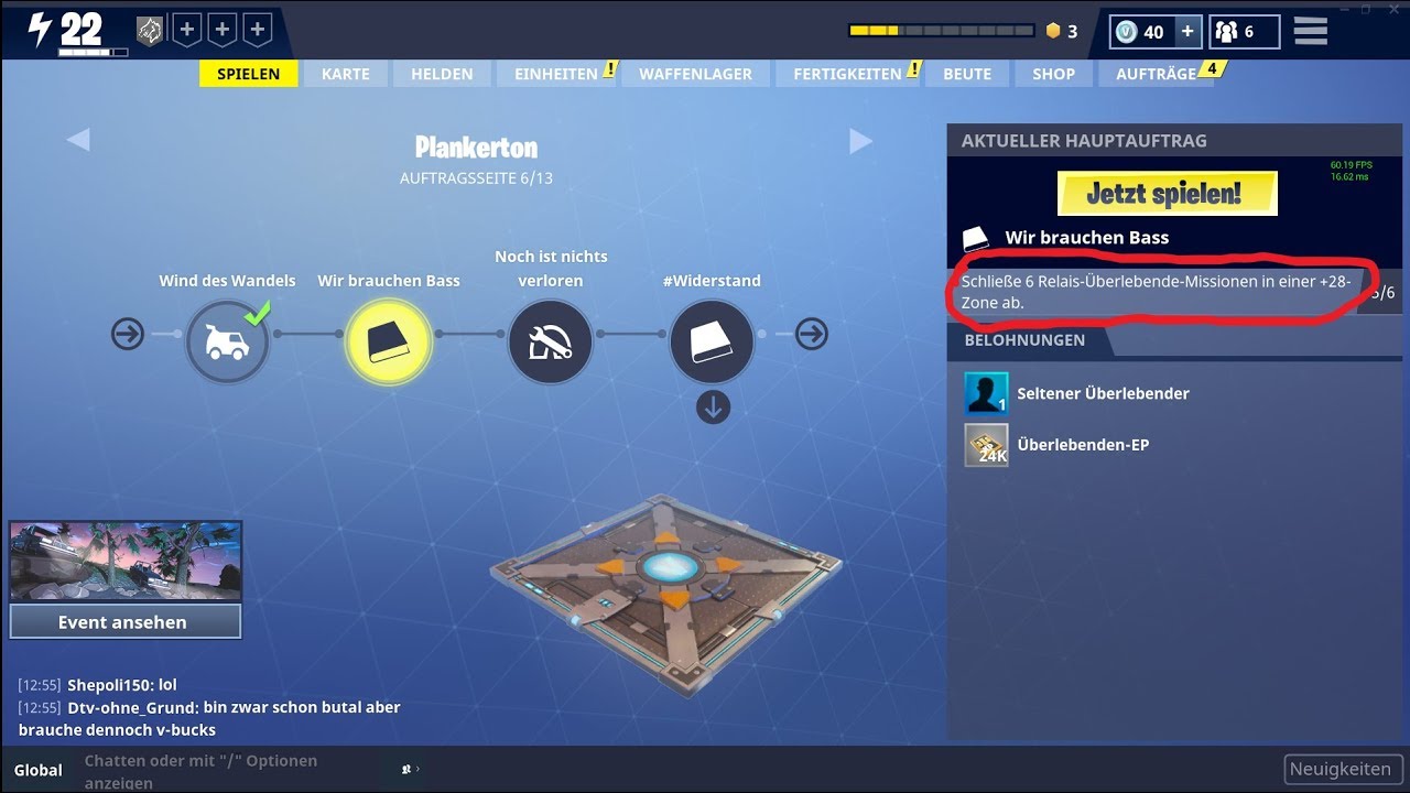 Schlimmste Mission Relais Uberlebende Suchen 2folge Fortnite - schlimmste mission relais uberlebende suchen 2folge fortnite rette die welt