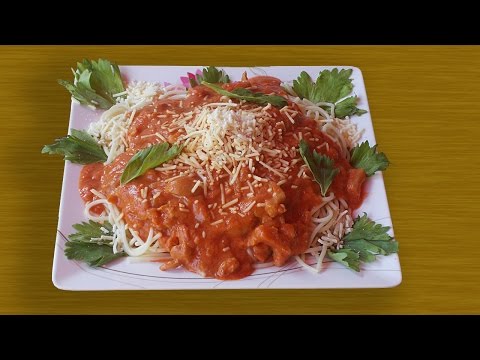 Chicken Pasta Pineapple recipe part 1 of 2