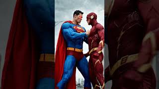 ⚡ Flash vs Superman Final Fight 😱 | Wait For It 🔥#superhero #fight #waitforit #trending #fyp #edit