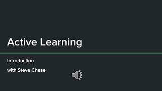 Episode 6: Active Learning Introduction Podcast
