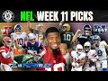 NFL Week 11 Picks | Showdown Sunday &amp; Playoff Landscapes Shift