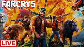 FAR CRY 5 PC LIVE STREAM #3 | SNIPING , HUNTING & SHIT