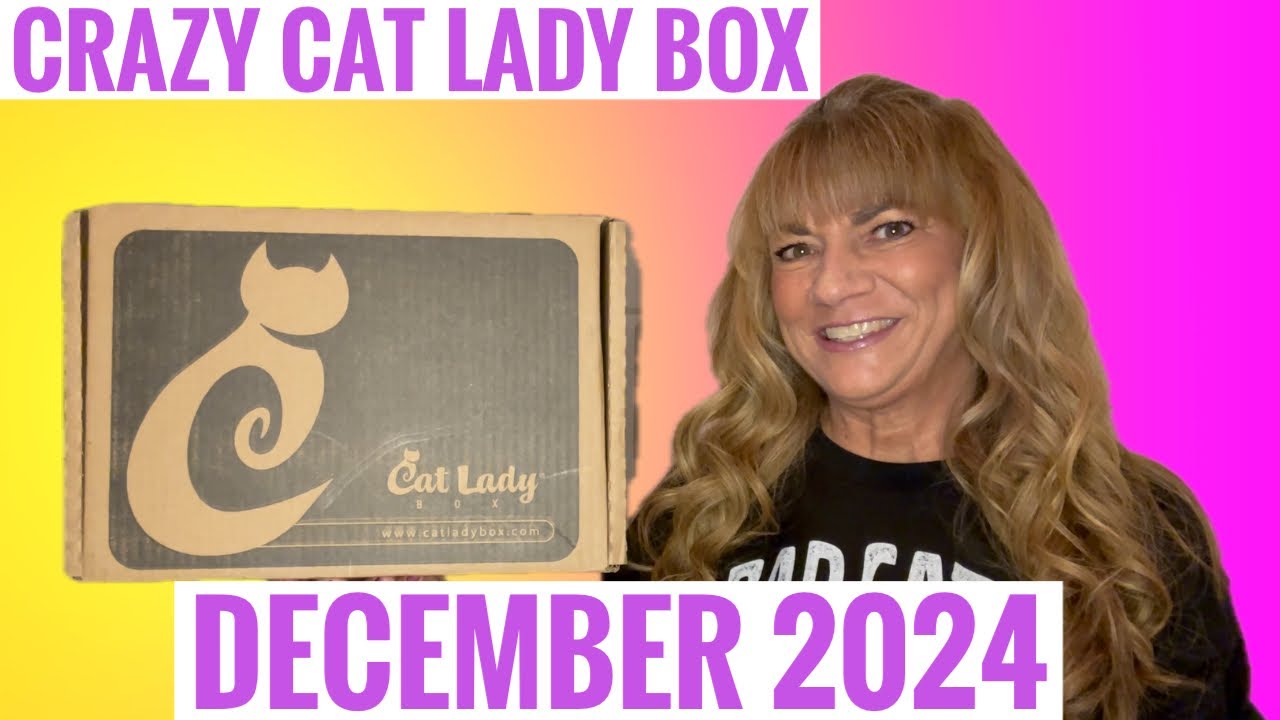 CRAZY CAT LADY BOX December 2024 