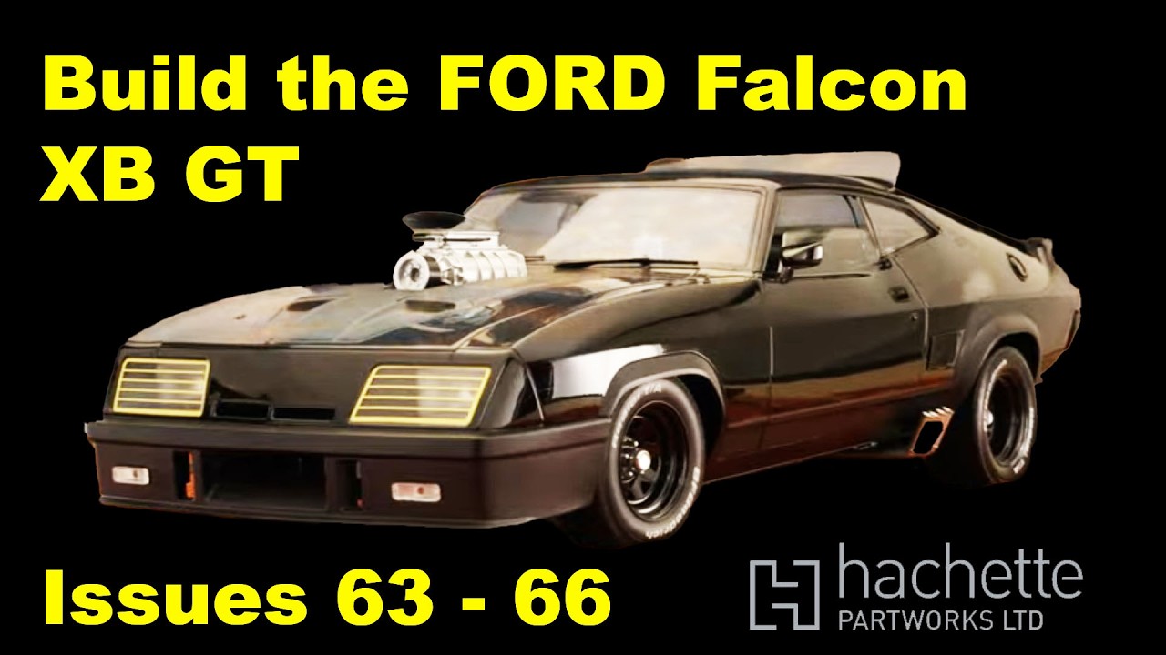 Выпуски 63-66 - Масштабная модель Ford Falcon XB GT из фильма «Безумный Макс» в масштабе 1:8 от и...