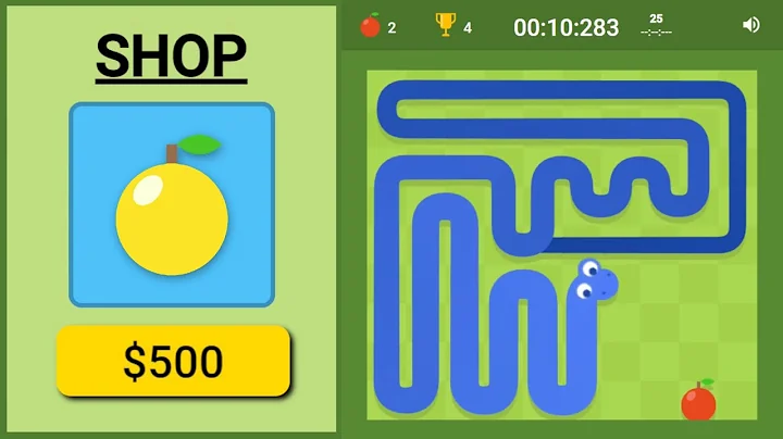 If Google Snake was Pay-To-Win