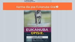 Athlete Statistics Karma dla psa Eukanuba Grain Free Senior Large Breeds Ryba Oceaniczna 12 kg