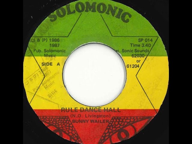 洋楽 Rule Dancehall / Bunny Wailer Bunny Wailer - Rule Dancehall 7