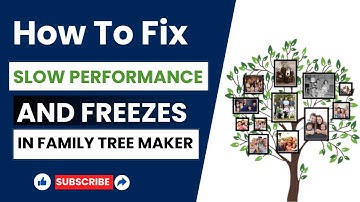 How to Fix Slow Performance and Freezes in Family Tree Maker | Family Tree Support #ftm