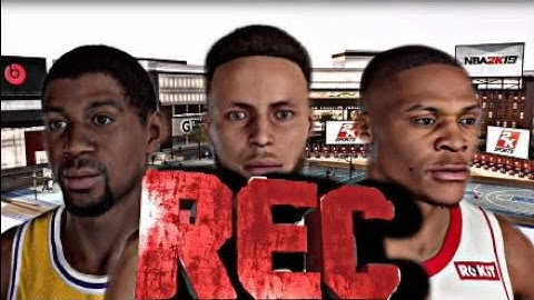 MAGIC JOHNSON, STEPHEN CURRY, AND RUSSELL WESTBROOK PLAY REC - NBA 2K20