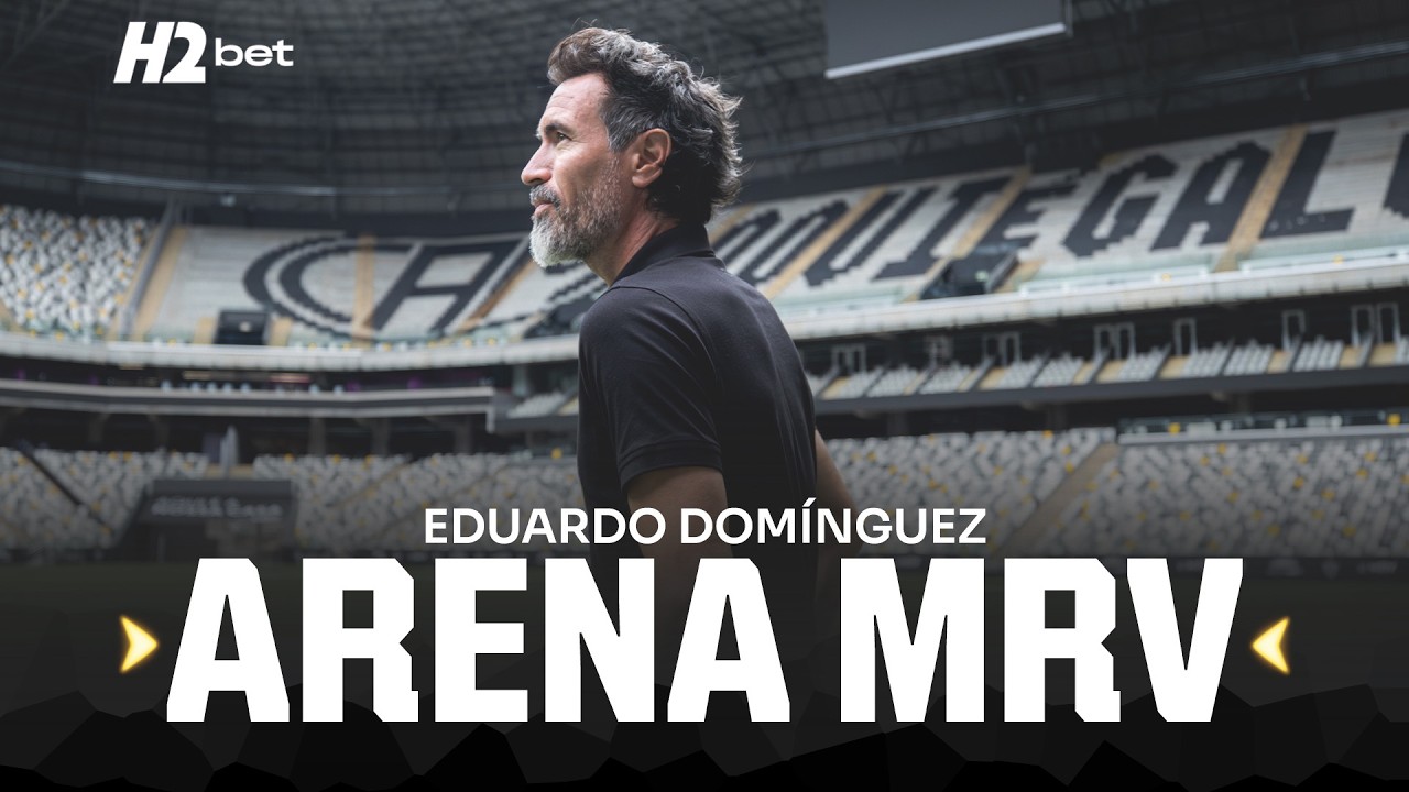EDUARDO DOMÍNGUEZ CONHECE A ARENA MRV: 