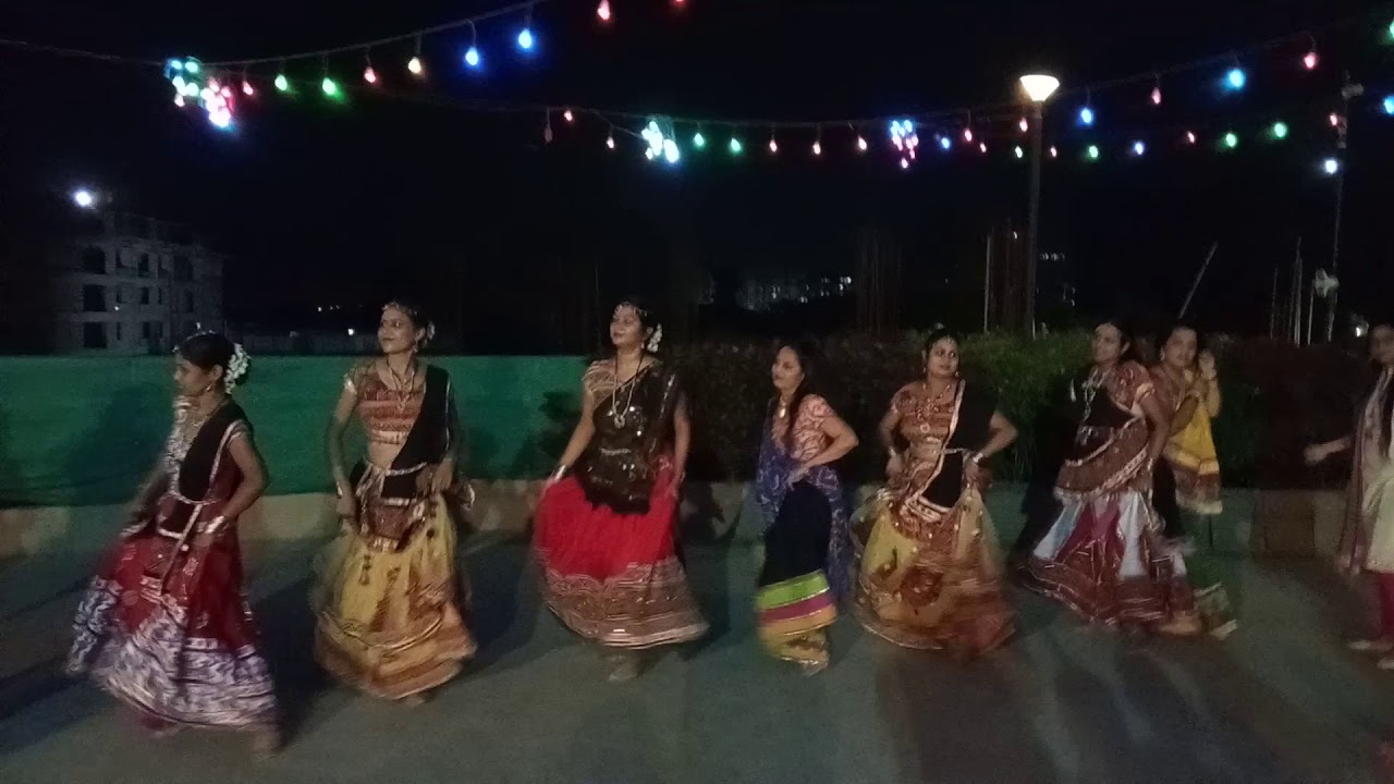 River residency garba 2018