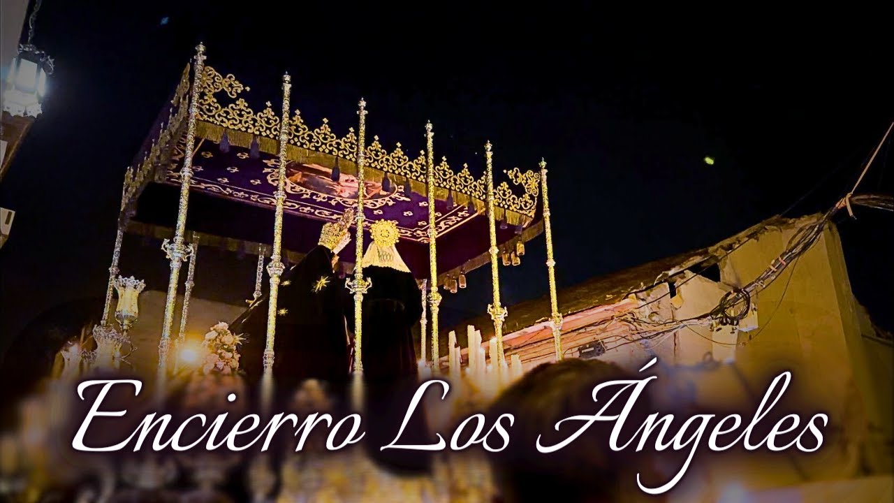Encierro Virgen de los Ángeles de Puente Genil || Semana Santa 2024