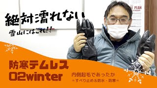 【雪山におすすめ手袋】絶対濡れない 防寒テムレス02winter