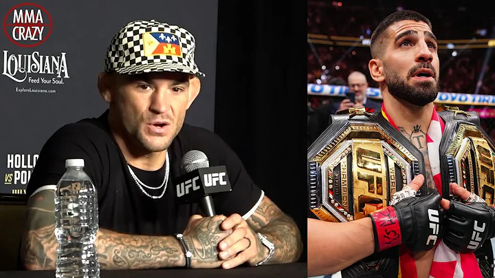 Dustin Poirier: Ilia Topuria fighting Islam Makhachev is a “STRETCH” Justin Gaethje should be next