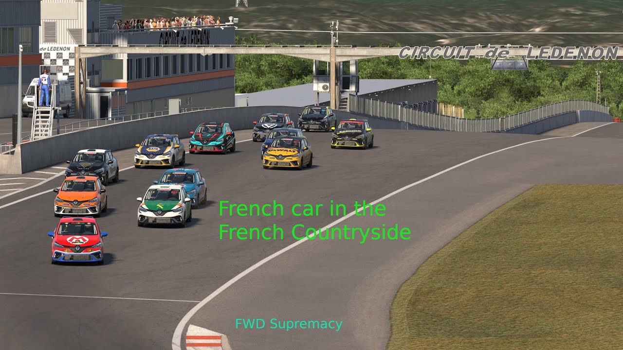Clio Cup at Ledenon - K5 race