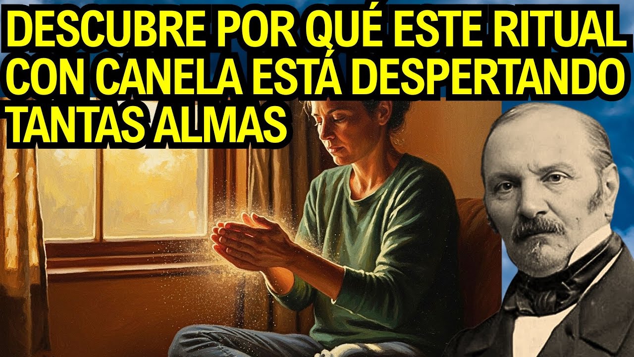 Frota canela en tus manos por 7 mañanas seguidas: el ritual de prosperidad que Allan Kardec ocultaba