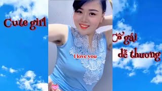 Cô gái dễ thương @Quanghuyvlog66 