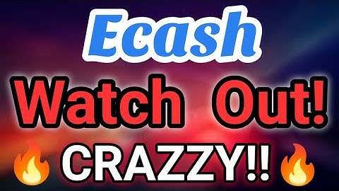 Ecash Watch Out! Holders || XEC Price Prediction || XEC News Today