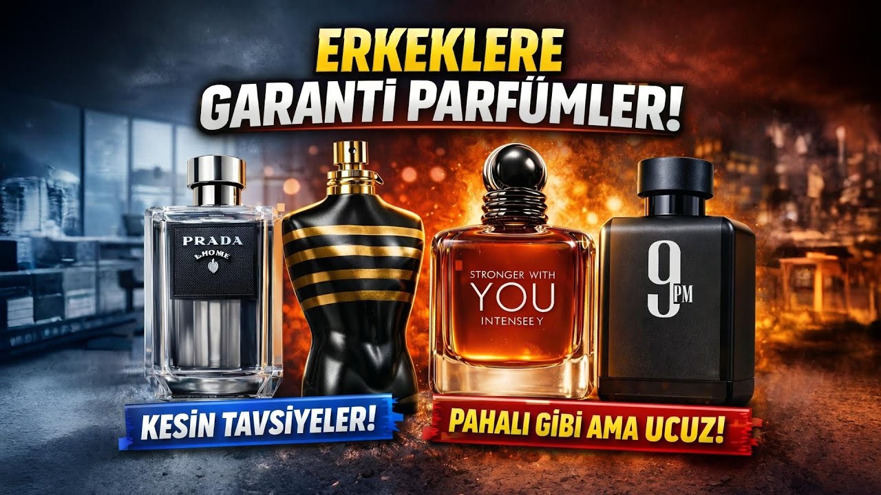 Her Erkeğin Sahip Olması Gereken 4 Garanti Parfüm | Risksiz & Etkili Kokular