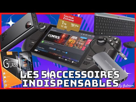 STEAM DECK Les 5 accessoires vraiment indispensables⌨