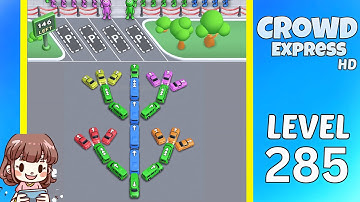 Crowd Express Level 285 Solution Walkthrough