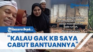 QUICK! Dedi Mulyadi Helps a Widow with 5 Children in Garut Whose House Nearly Collapses, But with...