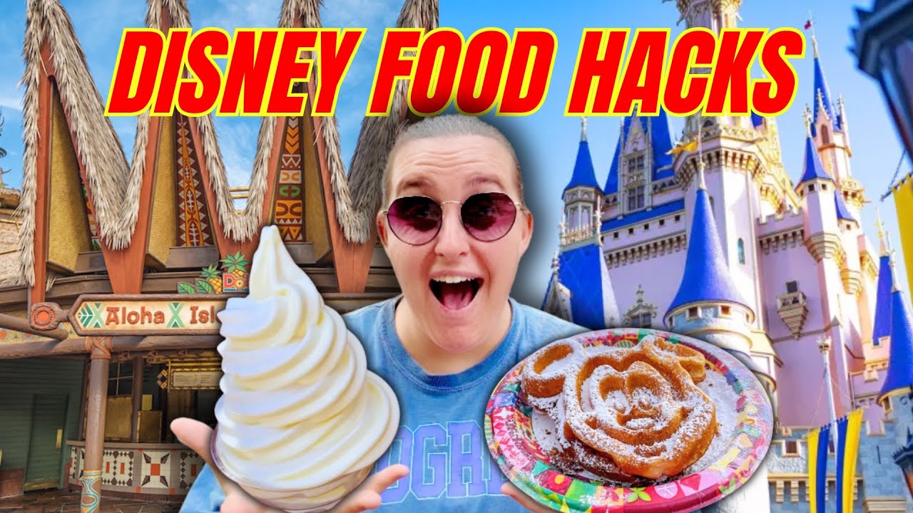 I TRIED THE BEST DISNEY WORLD FOOD HACKS! - YouTube