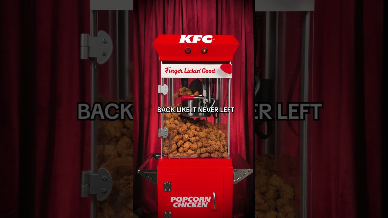 popcorn chicken is back 🔥 come get it while it's hot