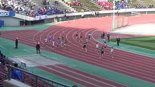 【第71回兵庫リレーカーニバル】男子一般 4×100mR 決勝