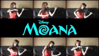 Disney&#39;s MOANA - We Know The Way (Anastasia Soina violin)