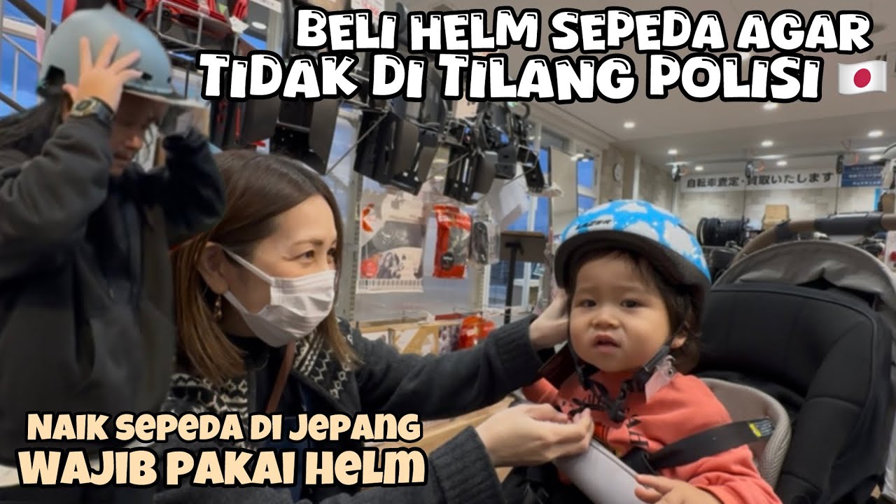 Takut kena tilang polisi Jepang saat naik sepeda jadi harus beli helm 