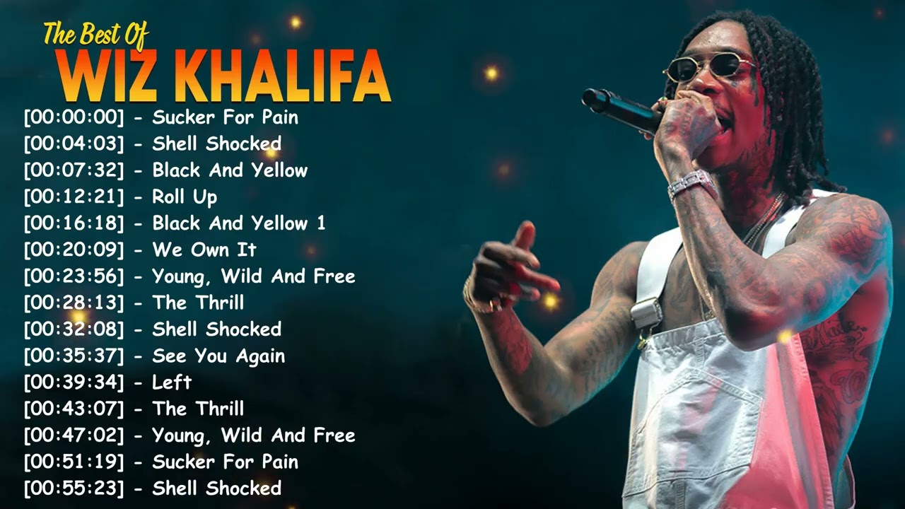 Wiz Khalifa full album – rap hits ｜ best playlist album complete deluxe collection 2026