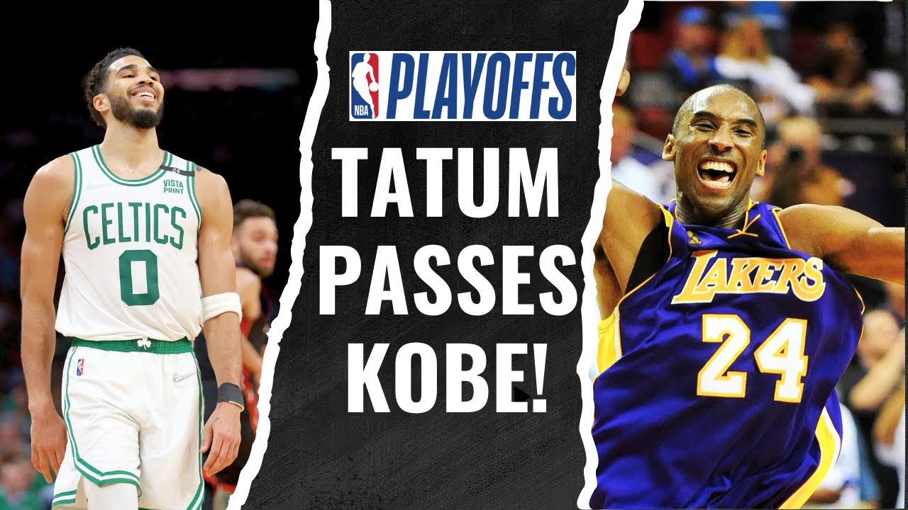 Jayson Tatum Passes Kobe Bryant in Playoff Points | Celtics Destroy Knicks in Game 3 Blowout!